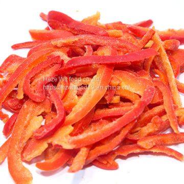 Frozen RED pepper strips