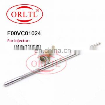 ORLTL Valve F00VC01024, Pressure Control Valve FooV C01 024 Nozzle Common Rail Valve F00V C01 024 For 0445110115, 0445110116