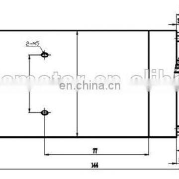 Hot Sale Small 80mm O.d Brush Motor dc 800w 24volt With Ccw Rotation photo-3