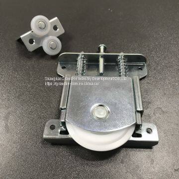 Wardrobe Sliding Door Visible Roller Bottom Wheel Runners photo-4