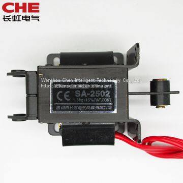 SA-2502 1.5kgf 14.7N 15mm Push Pull AC Controller Electromagnet Solenoid Electromagnet for Vending Machine photo-2