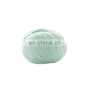Yarncrafts Soft Pastel Breathable Baby Hand Knitting Fancy Merino Silk 100% Lamb Wool Yarn photo-6
