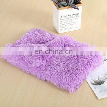 Popular Customized fluffy soft warm fleece pet blanket dog cat pet fleece blanket