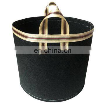 Wholesale Felt Flower Plant Round Grow Pots With Handles photo-5