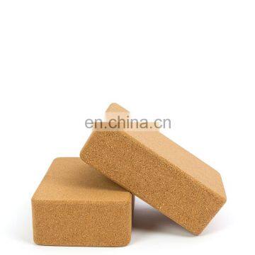 Eco Friendly Solid 100% Natural Cork Yoga Blocks