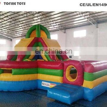 Inflatable Obstacle Course Wipeout Game for Sale