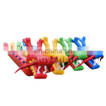 Team Building Interactive Sports Games Inflatables Adult Kids Outdoor Activities Inflatable Caterpillar Boat For Racing photo-7