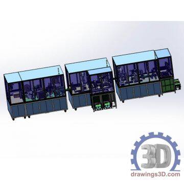 Medical Face Mask Making Machine Drawing photo-4