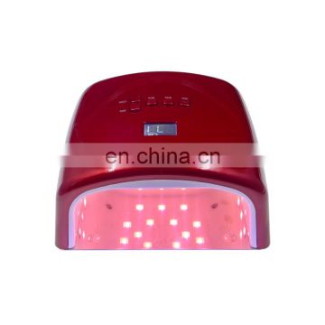 High Power White Uv Gel Nail Curing Lamp Led Light Dryer 48w 36leds Uv Nail Lamp With Handle