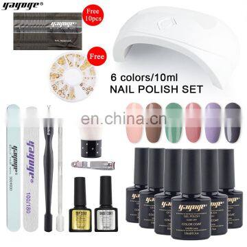 Drop Ship Private Label Gel Polish Create Your Own Brand Nail Gel uv Gel Polish Set CE Yayoge MSDS photo-2