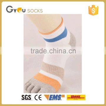 OEM Fashion children Cotton five-toe casual socks2016 Wholesale