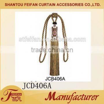 JCD406A series curtain tassel wall hook tieback for curtain