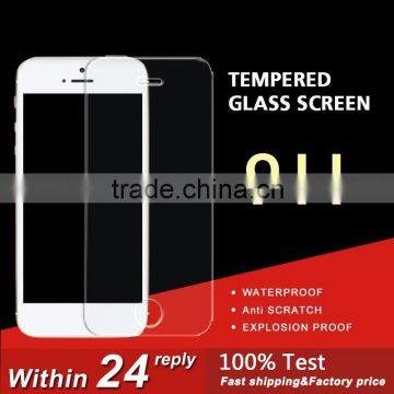 OEM Customized 98% High Clear Matte anti glare anti fingerprint waterproof for IP 6 screen protector