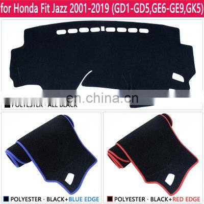 for Honda Fit Jazz 2001~2019 Anti-Slip Mat Dashboard Cover Pad Sunshade Dashmat Protect Car Carpet Accessories GD4 GE6 GK5 Rug