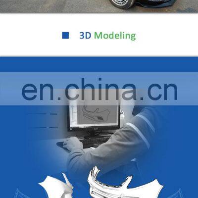 New Car Parts W447 Bodykit Full Body Kit Set PP Upgrad Facelift For V Class W447 V260 V250 Vito Grille Bumpers Diffuser Lip photo-5