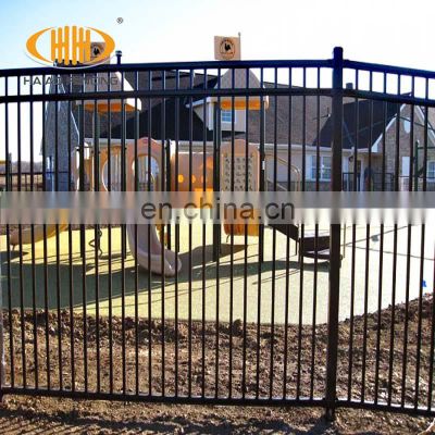 The most fashion wholesale unclimbable zinc steel fence