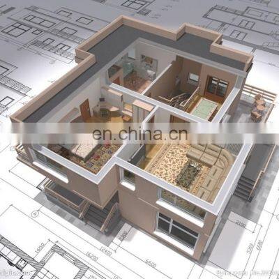 professional elaborated residential building architectural Interior scale models making for house design and plan