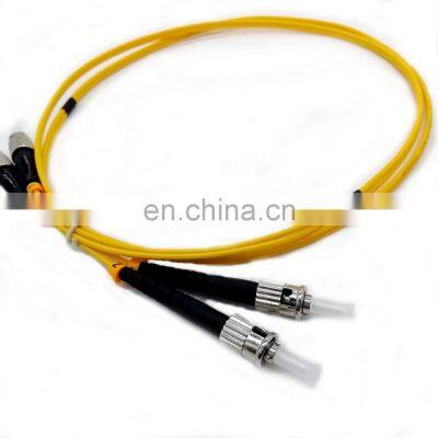 High quality factory price FTTH FC-ST lszh pvc 50/125 SX&DX multi mode fiber optic jumper Fiber Optic Patch cord Fiber Jumper