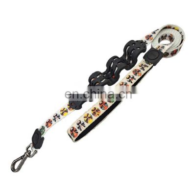 new products pet products factory supplies dog buffed leash dog secure leash webbing with handle