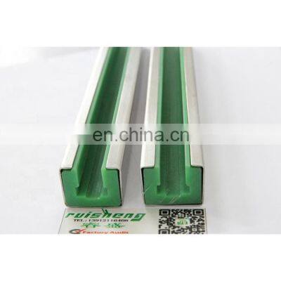 Custom Length And Size Wear Resistant Sliding Door Track Rail Plastic Chain Roller Chain Nylon Roller Guide