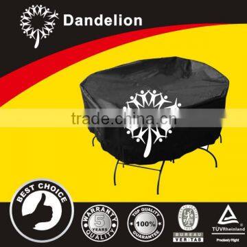 UV protected dustproof 650D pvc coated black BBQ cover grill cover