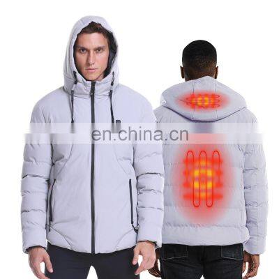 Maternity Clothes Sidiou Group Unisex Heated Jackets Vest Down Cotton Outdoor USB Heating Hooded Coat Winter Thermal ElectricJa