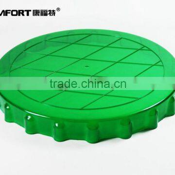 High Quality Round Plastic Serving Tray photo-4