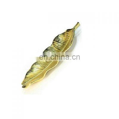 gold plated leaf bowl