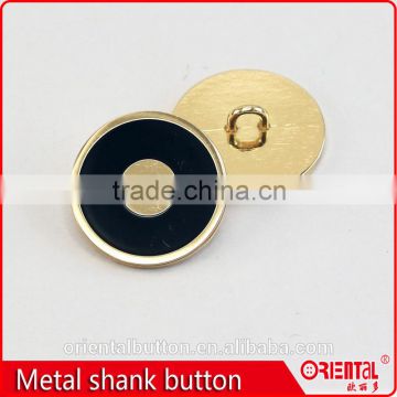 customizable enamel plating metal shank suits button