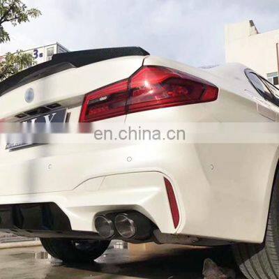 High Guality Rear Lip Ore White For BMW 5 Series G30G38 Upgrade M5 Diffuser photo-4