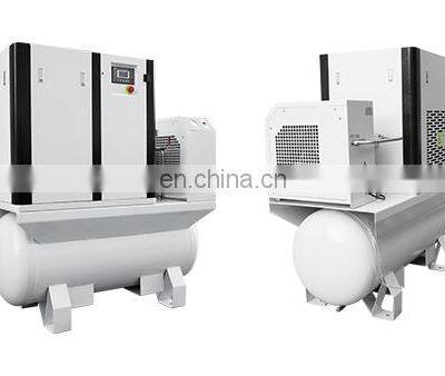 11kw 15hp Combined Screw Air Compressor With Stainless Steel Air Dryer photo-3