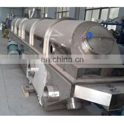 High quality SUS304 ZLG Series rectilinear vibrating fluid bed dryer for salt