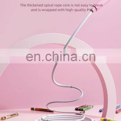 New Fashion Custom Logo Pink Skipping Rope Children Jump Rope photo-3