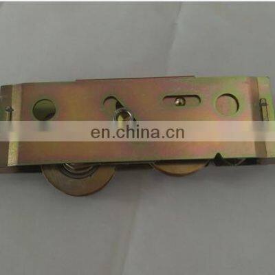 wholesale heavy duty Sliding Door Bottom Iron material Zinc painted Window track roller wheel