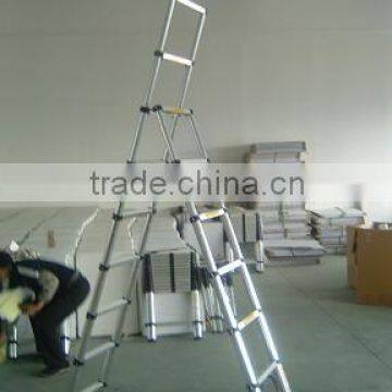 Multi-function telescopic step ladder(EN131/SGS,CE/EN131)(We also have 3.8m,3.2m,2.9m,2.6m,2.0m and 1.9m*1.9m,etc.)