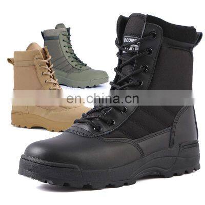 Wholesale Tactical  Botas Militares Boots Army Shoes Military Tactical Combat Boots