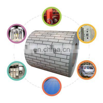 AISI 0.12-6mm Thickness Grain Pattern Full Hard Cold Rolled Zinc Coated Ppgi gi Steel Coil Galvanized Steel Sheet Coil photo-2