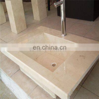 Crema Marfil Marble Countertop and Vanity Top photo-2