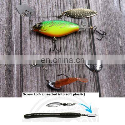 JOHNCOO DIY Spinner Lures Fishing Tackle Pesca Accessories Metal Sequins Lures Blade Spin photo-3