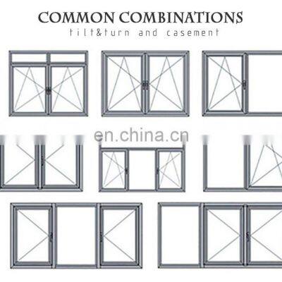 China Made Pvc/upvc Tlit & Turn Window Pvc Awning for Windows Outside photo-2