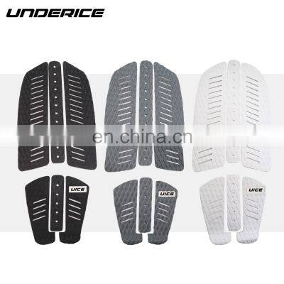 Wholesale Customized EVA Deck Pad 8-Piece Foam Surfboard Traction Pad Surfing SUP Pads With Kicker for Stomp