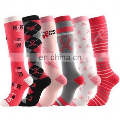 Knee High 20-30mmhg Men Women Foot Sleeve Sport Copper Compression Socks photo-3