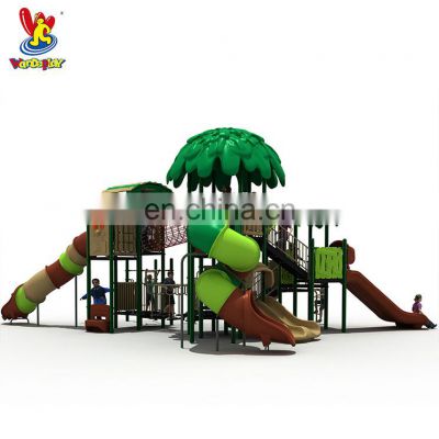 Large kindergarten kids outdoor playground equipment outdoor children playground