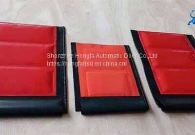 Zipper Door Custom High Speed Cold Room Freezer Front Insulated PVC Rolling Door photo-2