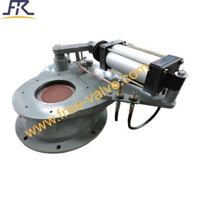 Pneumatic Hard Alloy Seated Rotary Disc Gate Valve