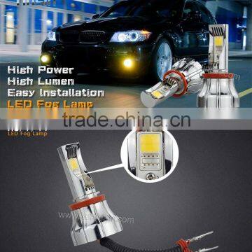 Factory price lens purple led fog lights light,rgb color fog light 9005 9006 h8 h11 for headlight