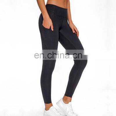 Custom Wholesale Women Workout Fitness Clothing Yoga Pants Leggings For Women With Pockets photo-2