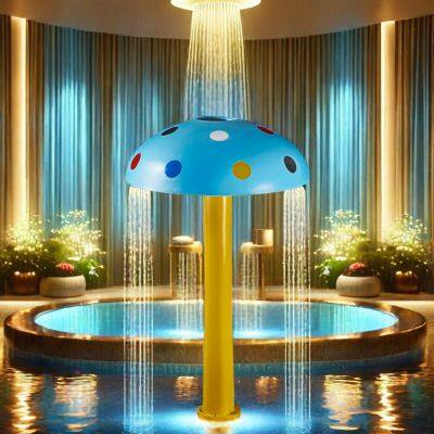 Factory Mushroom Water Park Feature for Pikes Swimming Pool Attractive Water Feature