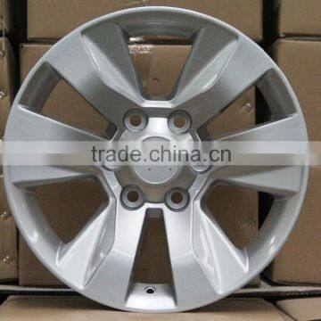Aluminum Rim 6 Hole 6x139.7 After Market Machine Face With Hyper Silver in China photo-2