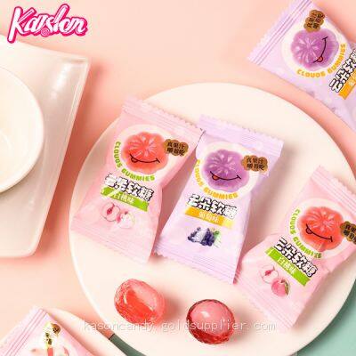 HALAL certification center filled fruity soft candy